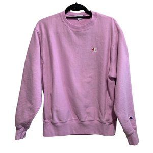 Vintage Reverse Weave Pink Champion Crewneck Sweatshirt M